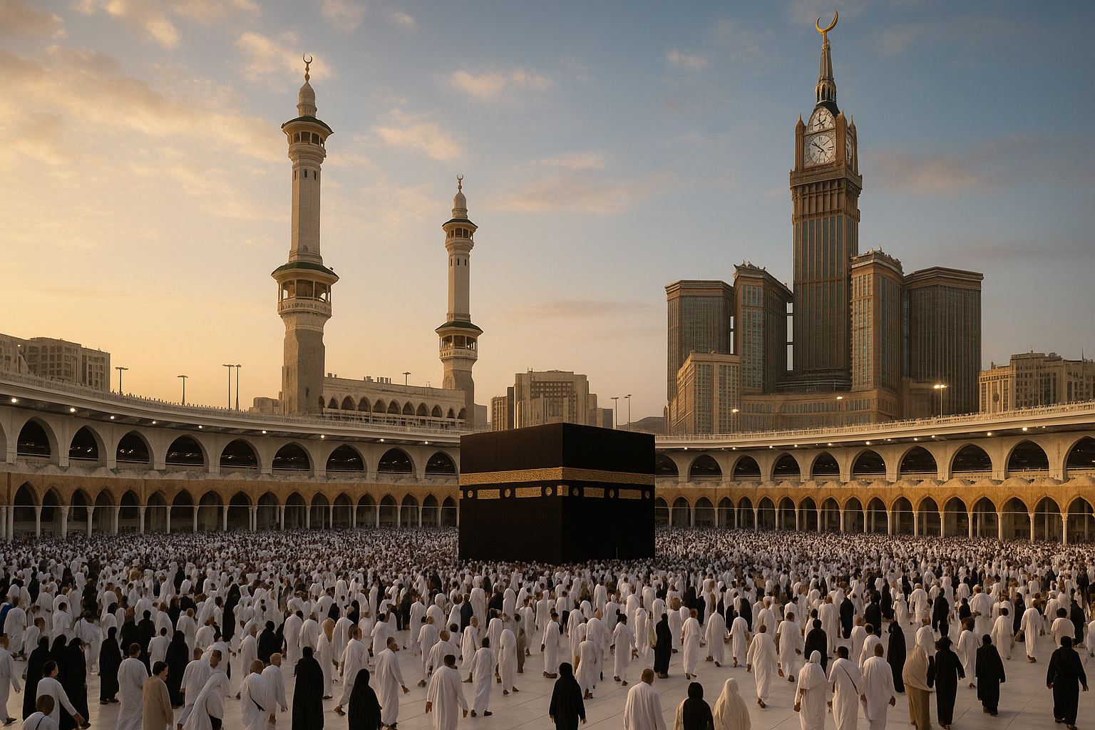 Suasana Ibadah Haji di Masjidil Haram